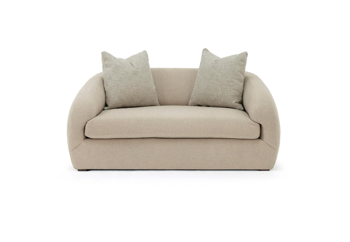 Verellen Bruce Loveseat in Felton Oatmeal