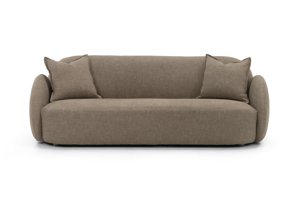 Verellen Chloe Sofa in Pebble Linen Mushroom