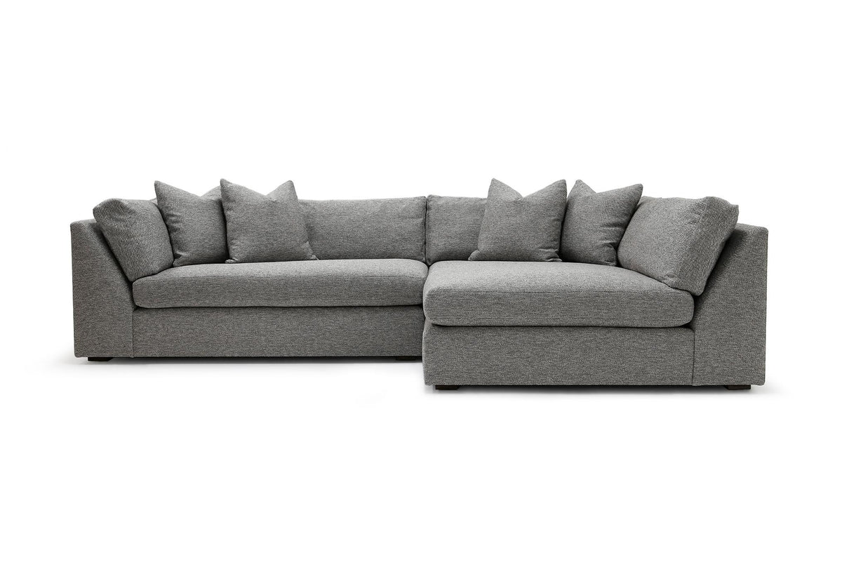 Verellen Gregory sectional in Bembebis Charcoal