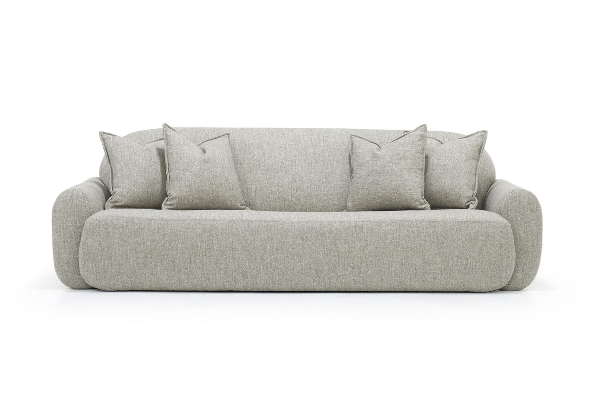 Verellen Maurice XL sofa in Healey Pebble