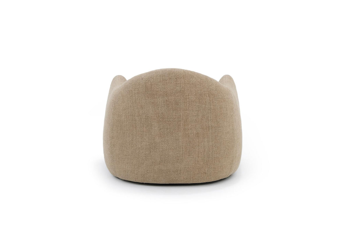 Verellen Mina swivel club chair in Frioquitos Camel