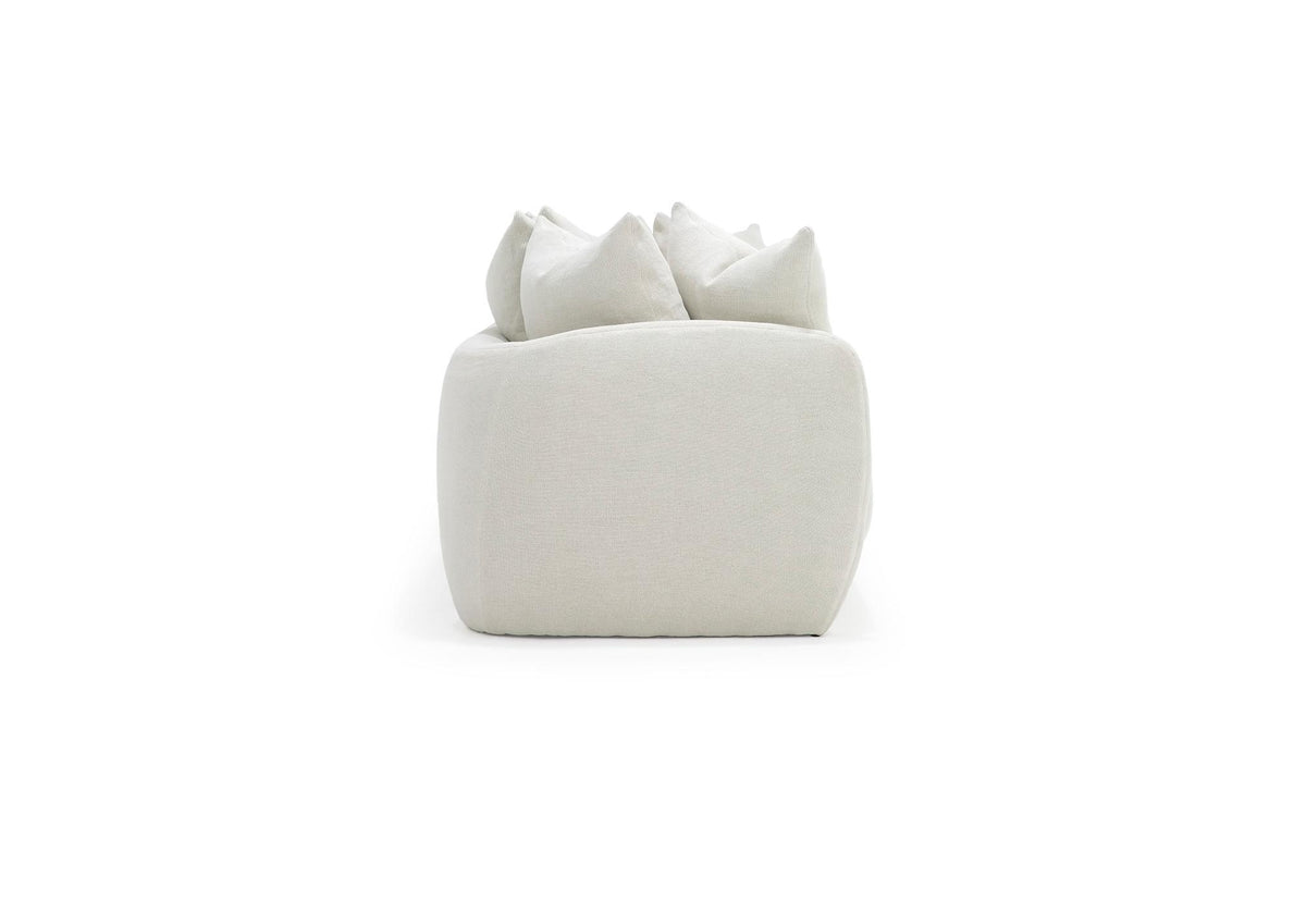 Verellen Milo XL sofa in Washed Rustic Linen Natural