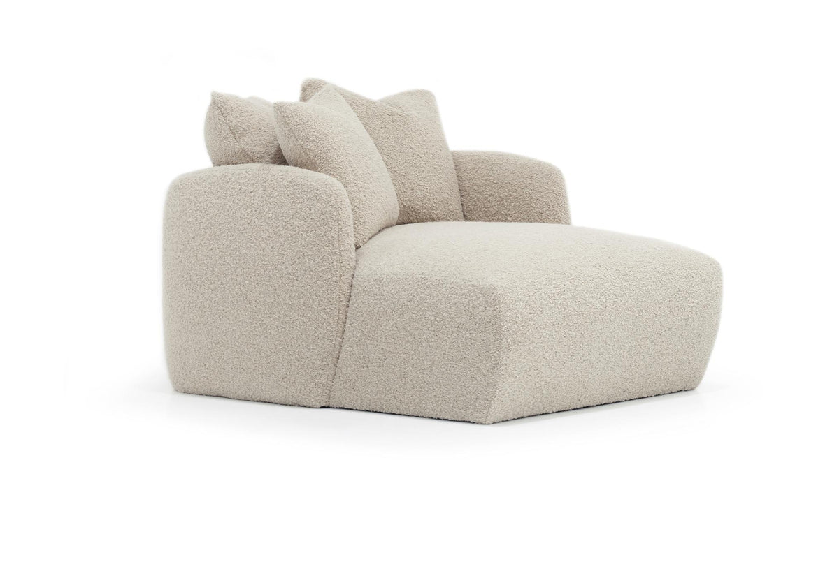 Verellen Milo chaise in Makalu Natural