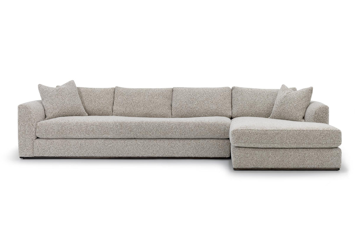 Verellen Sophia sectional in Ottawa Creme