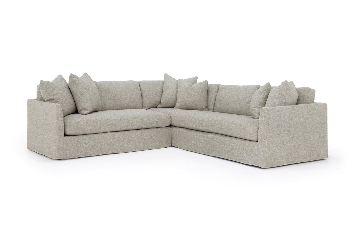 Verellen Thibaut sectional in Bansho Flax