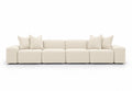 Verellen Bruno modular sectional in muslin