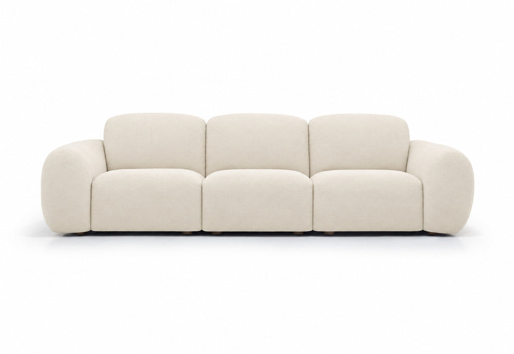 Verellen Diego modular sectional in muslin