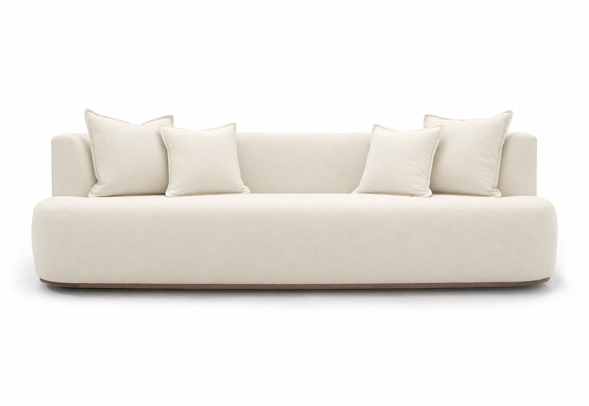Verellen Hamilton sofa in muslin