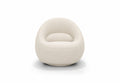 Verellen Micah swivel club chair in muslin