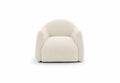 Verellen Mina swivel club chair in muslin