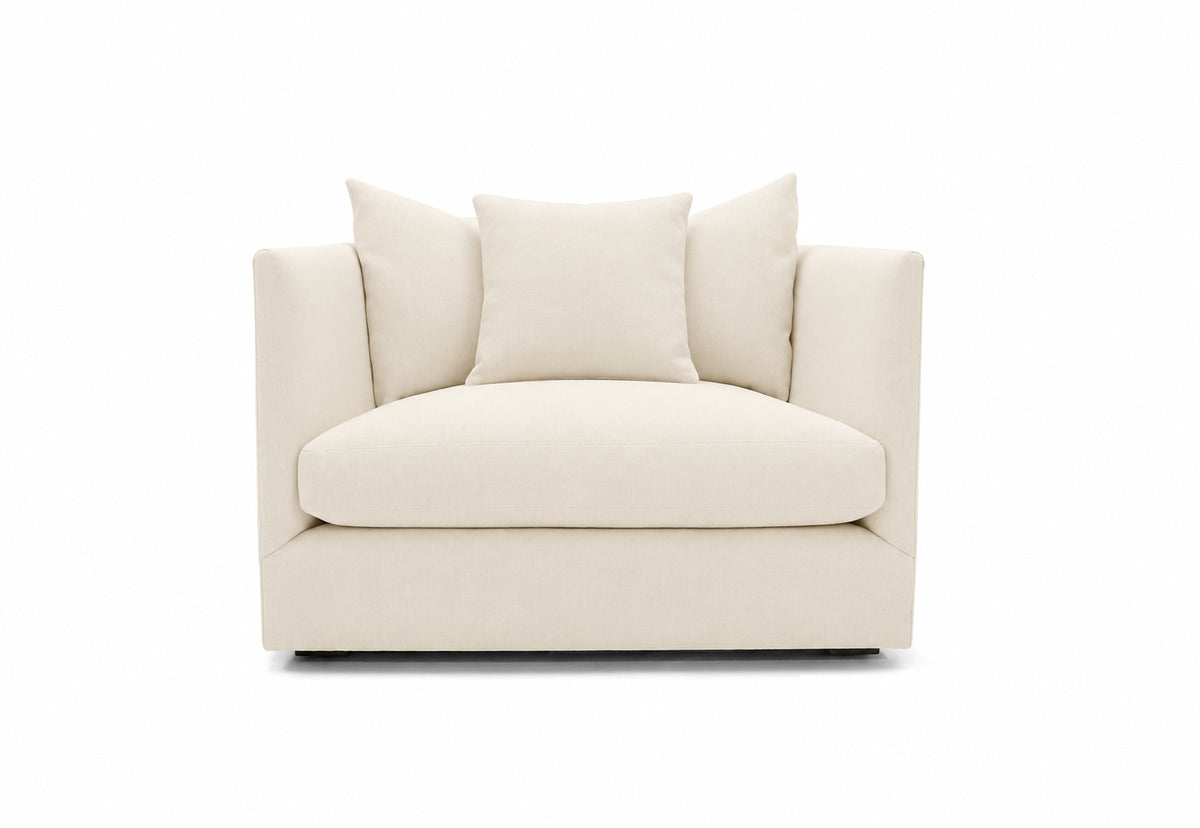 Verellen Tatum Chair in muslin