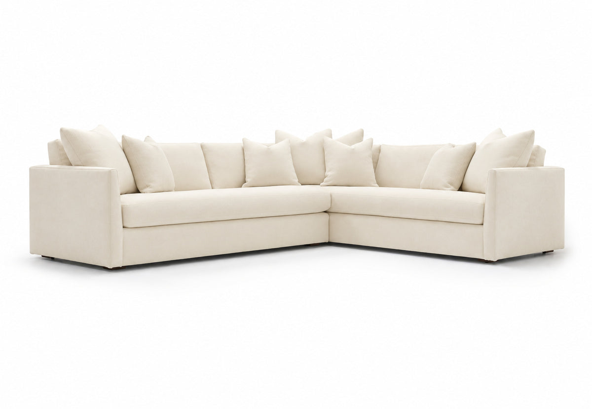 Verellen Thibaut sectional in muslin
