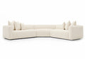 Verellen Zola sectional in muslin
