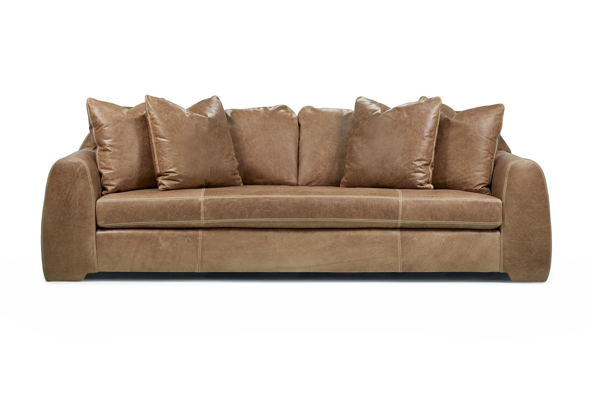 Verellen Winston XL sofa in Berkshire Camel