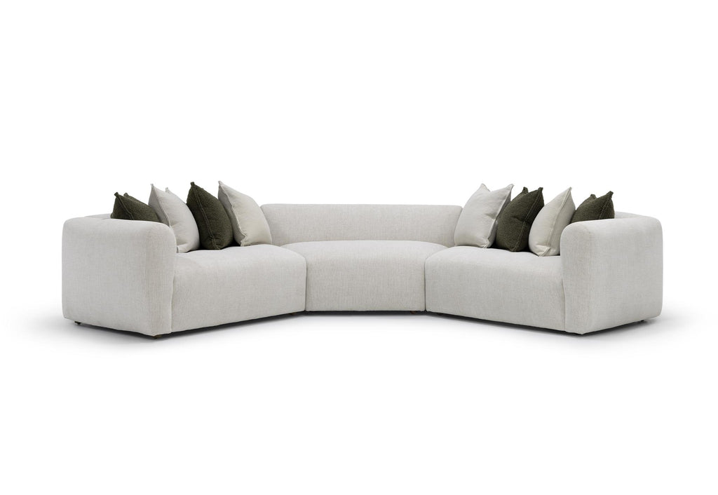 Verellen Zola sectional in Kobe Natural