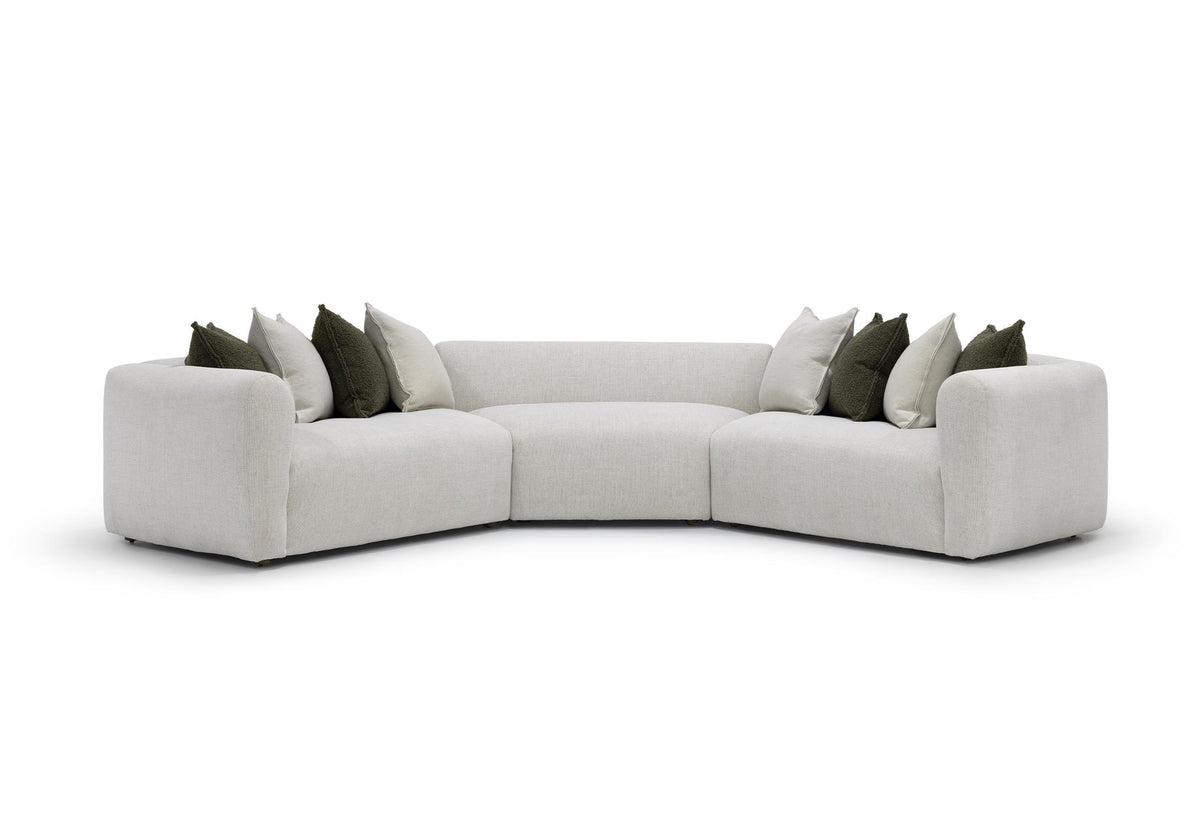 Verellen Zola sectional in Kobe Natural