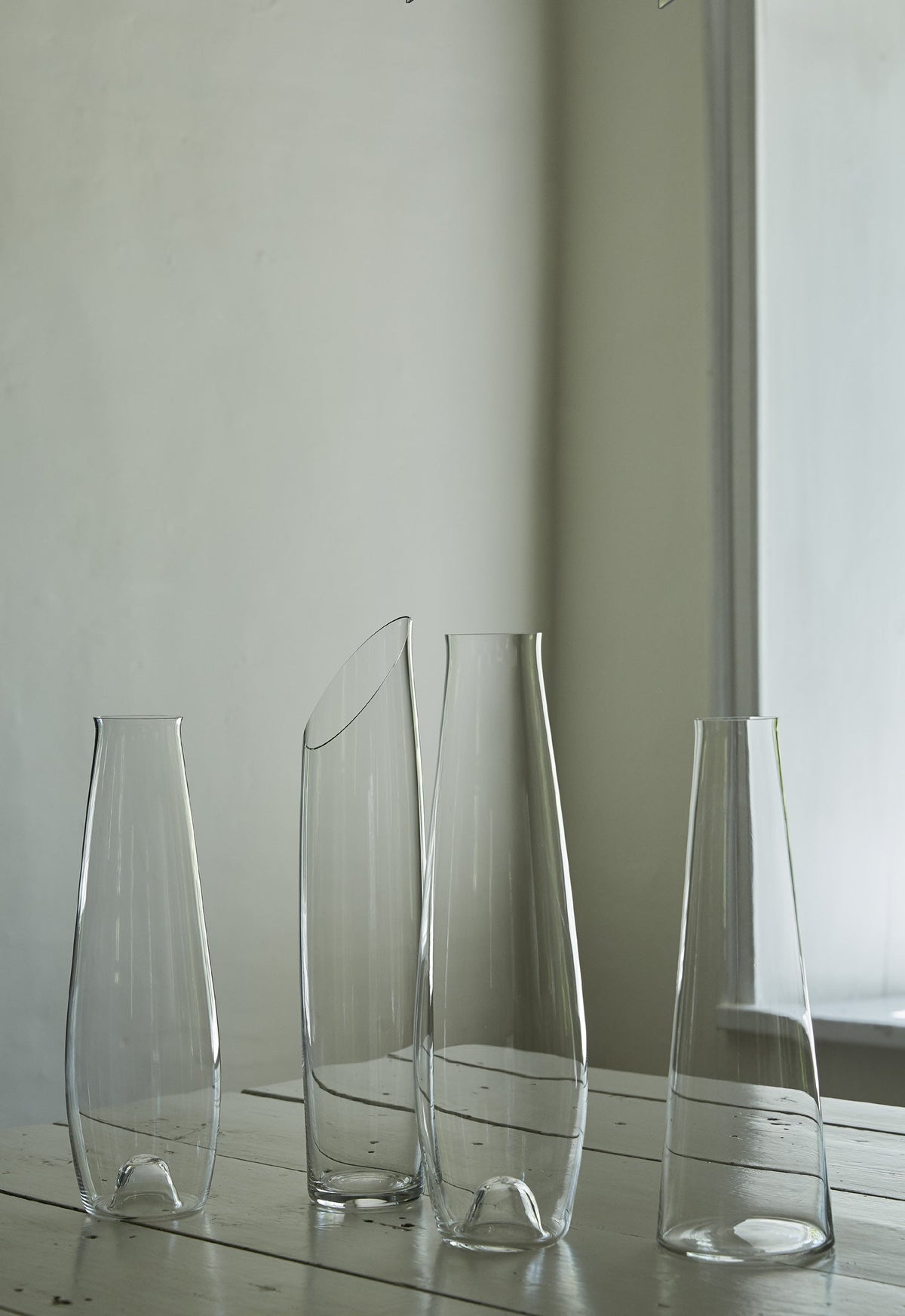 Deborah Ehrlich crystal decanters