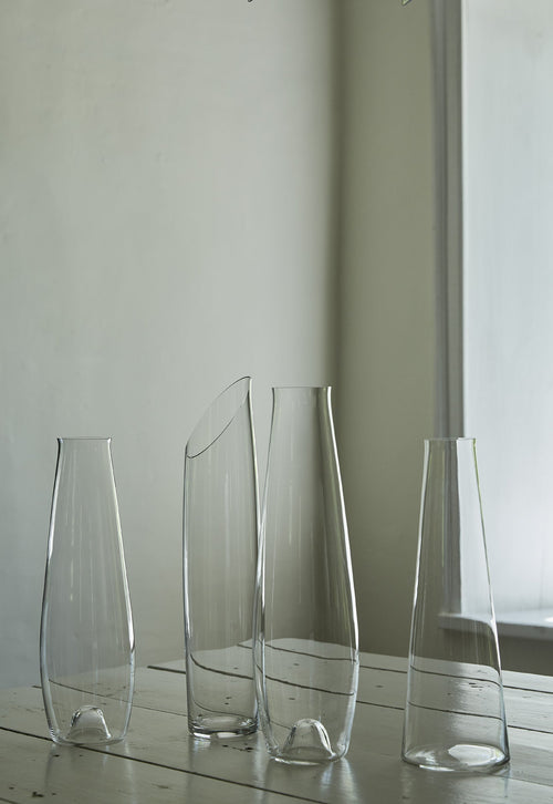 Deborah Ehrlich crystal decanters